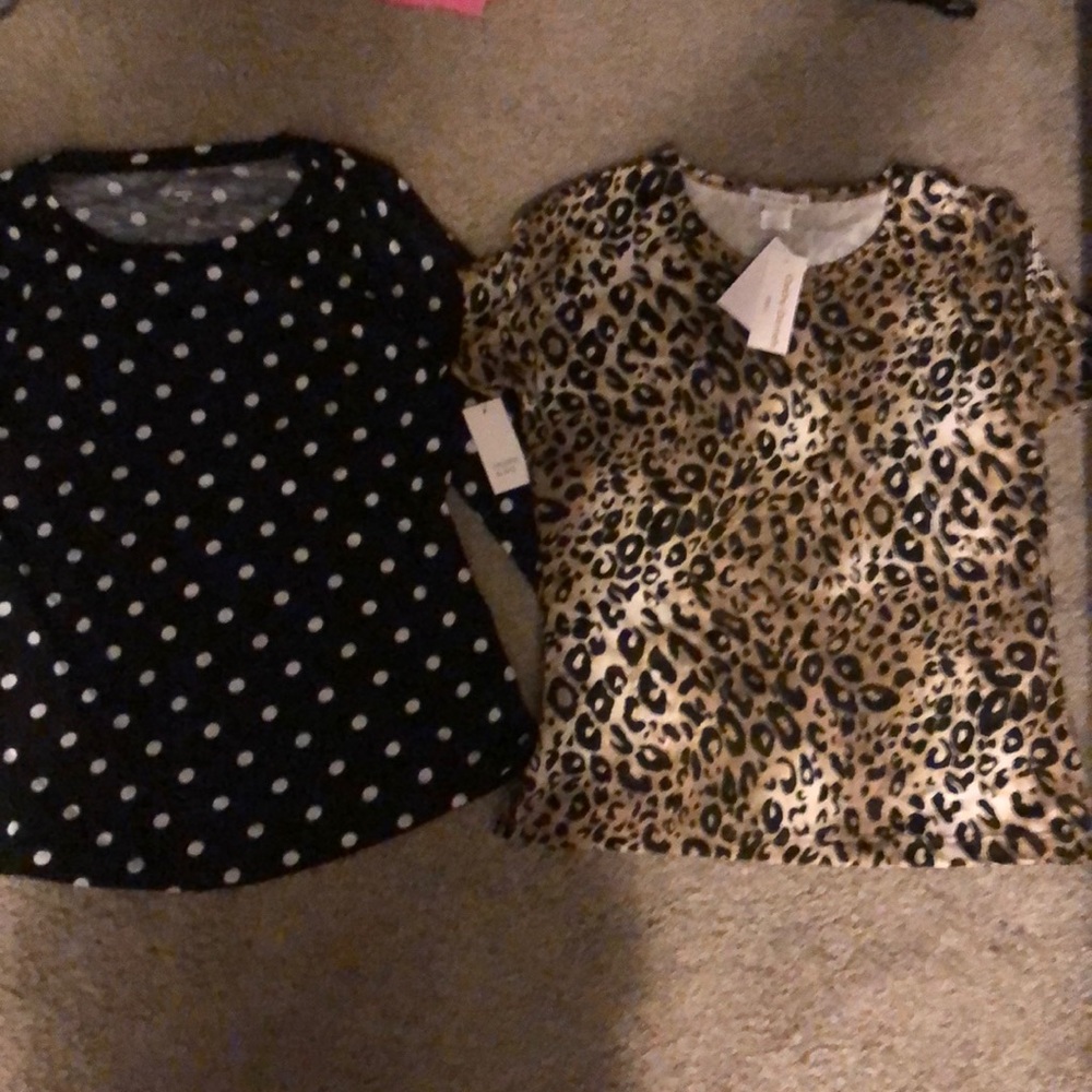Two cute shirts NWTs